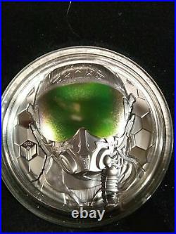 Fighter Pilot Real Heroes 3oz Silver Coin $20 Cook Islands 2020 Only 499 Mint