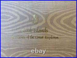 Franklin mint coin 1988 Cook Islands The Coins of the Great Explorers