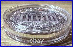 GEORGE WASHINGTON An American Life 5 Oz Silver Coin $25 Cook Islands 2021 GEORGE WASHINGTON An American Life 5 Oz Silver Coin $25 Cook Islands 2021