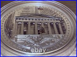 GEORGE WASHINGTON An American Life 5 Oz Silver Coin $25 Cook Islands 2021 GEORGE WASHINGTON An American Life 5 Oz Silver Coin $25 Cook Islands 2021