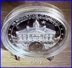 GEORGE WASHINGTON An American Life 5 Oz Silver Coin $25 Cook Islands 2021 GEORGE WASHINGTON An American Life 5 Oz Silver Coin $25 Cook Islands 2021
