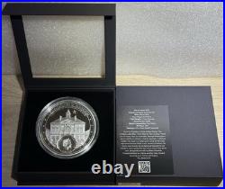 GEORGE WASHINGTON An American Life 5 Oz Silver Coin $25 Cook Islands 2021 GEORGE WASHINGTON An American Life 5 Oz Silver Coin $25 Cook Islands 2021