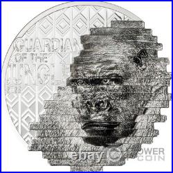 GORILLA Reconstruction 2 Oz Silver Coin 10$ Cook Islands 2025