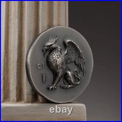 GRYPHON Numismatic Icons 1 Oz Silver Coin $5 Cook Islands 2024 GRYPHON Numismatic Icons 1 Oz Silver Coin $5 Cook Islands 2024
