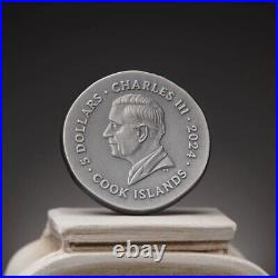 GRYPHON Numismatic Icons 1 Oz Silver Coin $5 Cook Islands 2024 GRYPHON Numismatic Icons 1 Oz Silver Coin $5 Cook Islands 2024