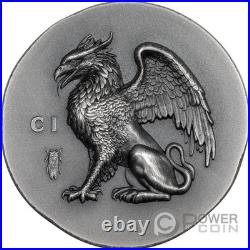 GRYPHON Numismatic Icons Silver Coin 5$ Cook Islands 2024