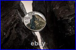 HALF DOME Mountains 2 Oz Silver Coin 10$ Cook Islands 2023