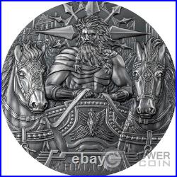 HELIOS Gods of The World 3 Oz Silver Coin $20 Cook Islands 2022