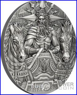 HELIOS Gods of The World 3 Oz Silver Coin $20 Cook Islands 2022