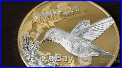 HUMMINGBIRD Shades of Nature Silver Coin 5$ Cook Islands 2017