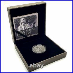 Hel 2 Oz Silver Coin, Cook Islands Mayer Mint Norse Gods series, 2015