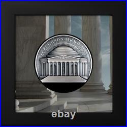 Historical Monuments Jefferson Memorial 2026 5 oz Silver Coin Cook Island CIT
