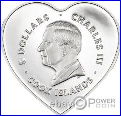 INFINITY Brilliant Love Silver Coin 5$ Cook Islands 2025