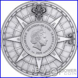 JAMES COOK DISCOVERY 250th Anniversary 3 Oz Silver Coin 10$ Solomon Islands 2020