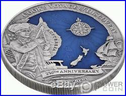 JAMES COOK DISCOVERY 250th Anniversary 3 Oz Silver Coin 10$ Solomon Islands 2020