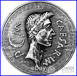 JULIUS CAESAR Roman Empire 1 Oz Silver Coin 5$ Cook Islands 2021