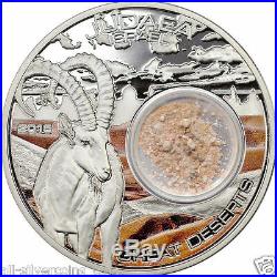 Judaean Desert HolyLand Sand 1oz Silver Proof Coin $10 2015 Cook Islands