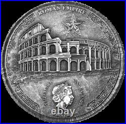 Julius Caesar Roman Empire 1 Oz Silver Coin 5$ Cook Islands 2021 MS70