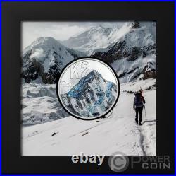 K2 Peaks 2 Oz Silver Coin 10$ Cook Islands 2024