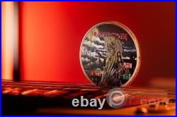 KILLERS Iron Maiden 1 Oz Silver Coin 5$ Cook Islands 2024