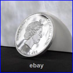KISS THE FROG Eye of a Fairytale 2 Oz Silver Coin $10 Cook Islands 2023 KISS THE FROG Eye of a Fairytale 2 Oz Silver Coin $10 Cook Islands 2023