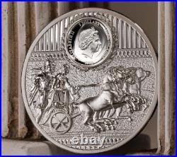 LEONIDAS SPARTA 1 Oz Silver Coin 5$ Cook Islands 2023