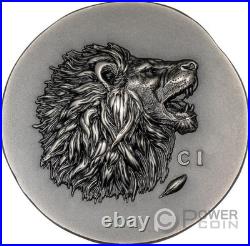 LEON Numismatic Icons 1 Oz Silver Coin 5$ Cook Islands 2025