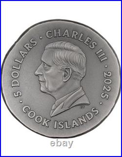 LEON Numismatic Icons 1 Oz Silver Coin 5$ Cook Islands 2025 LEON Numismatic Icons 1 Oz Silver Coin 5$ Cook Islands 2025