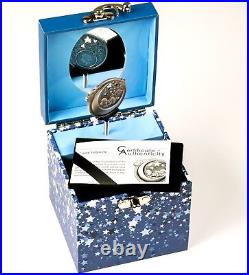 LULLABY-DREAMING BOY 1 oz silver coin Cook Islands 2018 with Custom Engraving