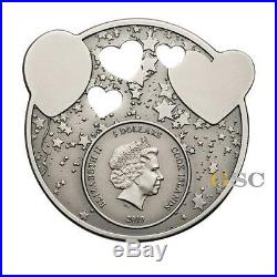 LULLABY Little Princess Dreaming Baby Girl 1Oz Silver Coin 5$ Cook Islands 2019