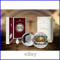 Last Supper Masterpieces of Art Easter Edition 93,3g Proof Silver Coin 20$ Cook
