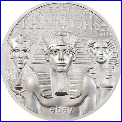 Legacy Of The Pharaohs 2022 $5 1 Oz Pure Silver Proof Coin Cook Islands