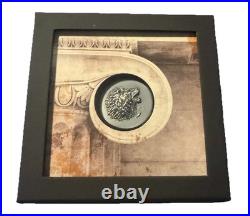 Leon 1 oz silver coin antiqued Cook Islands 2025