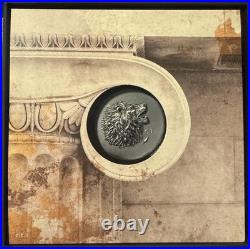 Leon 1 oz silver coin antiqued Cook Islands 2025
