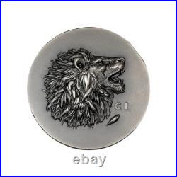 Leon Numismatic Icons 1 Oz Silver Coin $5 Cook Islands 2025