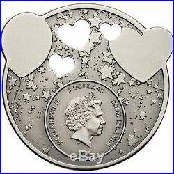 Little Princess Lullaby 1 oz Antique finish Silver Coin 5$ Cook Islands 2019