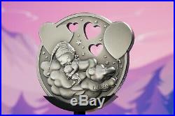 Lullaby Little Princess Cook Island 2019 silver coin with music box