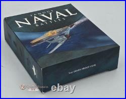 MIDWAY Famous Naval Battles 1942 Silver Coin Cook Islands 2010