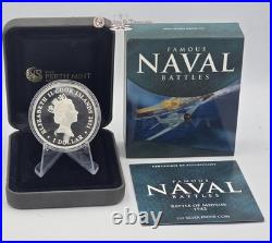 MIDWAY Famous Naval Battles 1942 Silver Coin Cook Islands 2010 MIDWAY Famous Naval Battles 1942 Silver Coin Cook Islands 2010