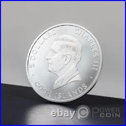 MOMMY GIRL Be Big 1/2 Oz Silver Coin 2$ Cook Islands 2023