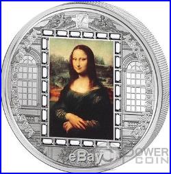 MONA LISA Leonardo da Vinci 3 Oz Silver Coin 20$ Cook Islands 2016