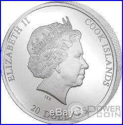 MONA LISA Leonardo da Vinci 3 Oz Silver Coin 20$ Cook Islands 2016 MONA LISA Leonardo da Vinci 3 Oz Silver Coin 20$ Cook Islands 2016