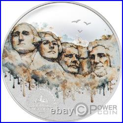 MOUNT RUSHMORE World Landmarks 1/2 Oz Silver Coin 2$ Cook Islands 2026