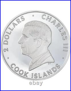 MOUNT RUSHMORE World Landmarks 1/2 Oz Silver Coin 2$ Cook Islands 2026