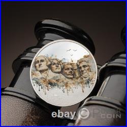 MOUNT RUSHMORE World Landmarks 1/2 Oz Silver Coin 2$ Cook Islands 2026