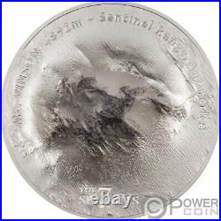 MT VINSON 7 Summits 5 Oz Silver Coin 25$ Cook Islands 2022
