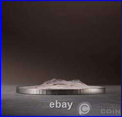 MT VINSON 7 Summits 5 Oz Silver Coin $25 Cook Islands 2022