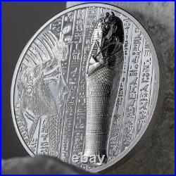 MUMMY X Ray 1 Oz Silver Coin $5 Cook Islands 2022