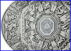 NANO LAST JUDGMENT Florence Ceilings of Heaven Silver Coin 5$ Cook Islands 2014