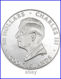 NEW YORK 360 View 3 Oz Silver Coin 20$ Cook Islands 2025